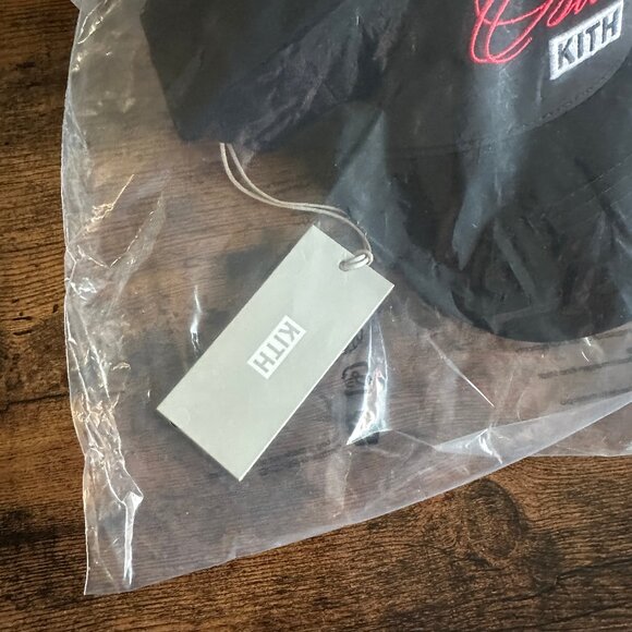 NEW Kith Osaka Bay Low Pinch Crown Cap in Black - SOLD OUT - Picture 4 of 11